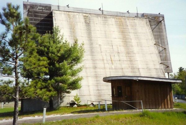 Tawas Drive-In Theatre - Screen Tower From Jim (newer photo)